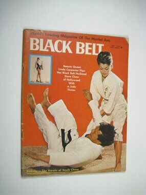 Black Belt Magazine May 1965 Judo Martial Arts Linda Carpenter Cover